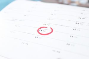 luna din calendar